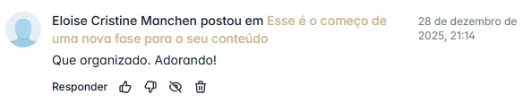 Depoimento Eloise Cristine